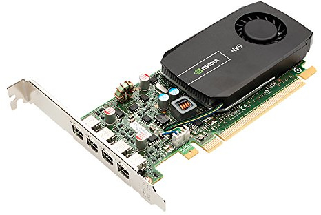 PNY nVIDIA NVS 510 - Tarjeta gráfica de 2 GB GDDR3