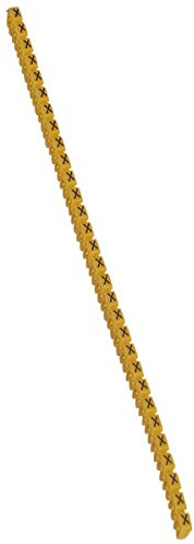Legrand 038353 CAB 3 Repère pour Filerie avec Lettre Majuscule X, 1.5mm² à 2.5mm²