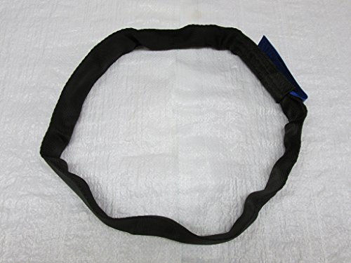 2T Black Endless Lifting Round Sling 2.5M EWL 5M Circumference