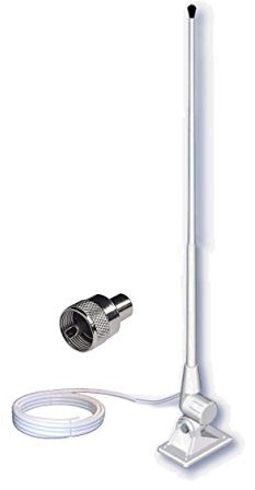 Banten C-67 – VHF Antenna SPARK Series for Boats White PL Connector