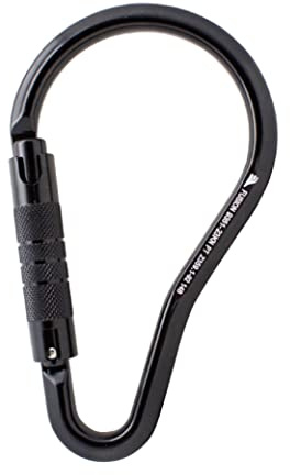 Fusion Climb Prima Alumn Auto Lock Ladder Hook Carabiner