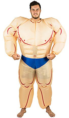 Bodysocks® Inflatable Muscle Suit Costume (Adult)