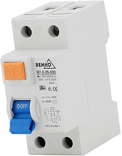 Fehlerstromschutzschalter FI-Schutzschalter 2-polig; 300mA; 40A