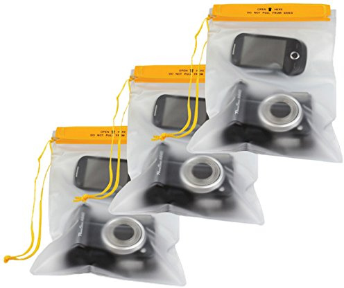 Best Price Square Waterproof PVC Pouch (PK3) CS026 by Highlander