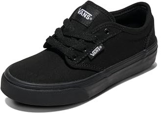 Vans Jungen Atwood Sneaker, Canvas Black Black, 30 EU