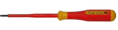 Bernstein 14-652 VDE Slotted Screwdriver 100 x 3.5 mm with 2-Component Handle