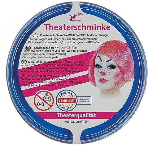 Theaterschminke, 30 g, blau
