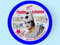 Theaterschminke, 30 g, blau
