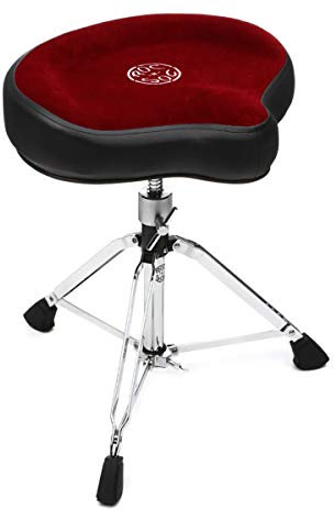 ROC N Soc Drum Schlagzeughocker mit Custom Boden rot