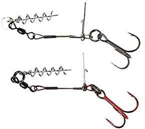 Savage Gear Corkscrew Stinger - 2 Gummfischsysteme, Länge/Größe/Tragkraft:ca. 6cm / Gr. 1 / 23kg