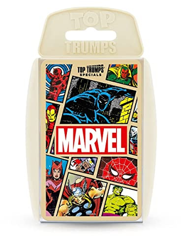 Marvel Comics Retro Top Trumps Specials Kartenspiel (evtl. Nicht in Deutscher Sprache)
