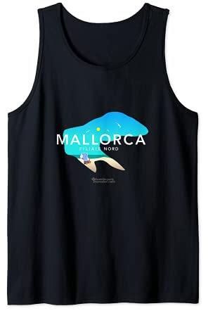 Borkum Mallorca Filiale Nord Spruch & Strandkorb Borkum Tank Top