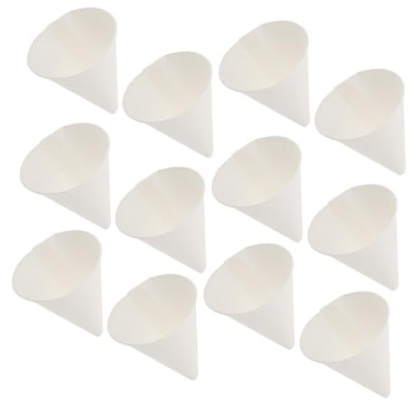 NOLITOY 25pcs Disposable Auto Funnels Paper Oil Fuel Coolant Filling Bottles for Car Motorcycle Engine Oil Changes and Kitchen Use Compact Convenient