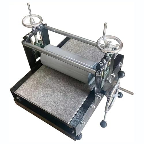 Prensa de grabado manual, máquina de rodillos de losa, máquina de impresión manual con rodillos de losa, máquina de frotado for grabado, máquina de grabado en madera pequeña