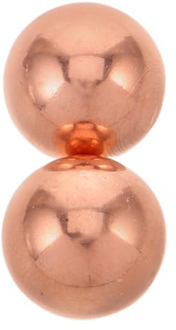 TOYZFRIENDY – Juego de 2 bolas de purificación para baño de pájaros de cobre macizo, 2.00 cm, esferas autolimpiantes resistentes a las temperías para estanques de jardín decoración al aire libre