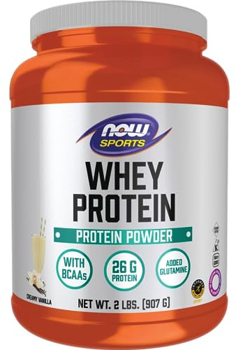 NOW Foods Sports Whey Protein Natural Vanilla -- 2 lbs