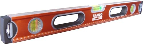 Bahco 466-400 BH466-400 vattenvåg 400 mm med 3 skenor, orange, 40 cm