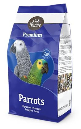Deli Nature Premium PAPAGEIEN-Futter 800g Gramm mit Obst Saaten Getreide