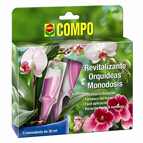COMPO Revitalizante orquídeas, Para una abundante floración, Monodosis, 5x 30 ml