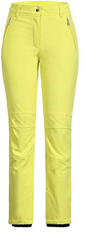 ICEPEAK Damen Softshell Hose Entiat, gelb, Gr.34