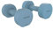 Cecotec 2er Set Kurzhanteln à 4 kg, Drumfit 400 DoubleNeo, Neopren-Beschichtung, Kompaktes und rutschfestes Design, Kraft-, Beweglichkeits-, Gleichgewichts- und Ausdauertraining