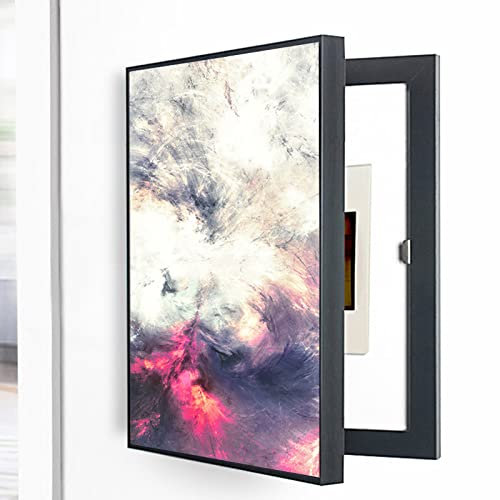 NFOQRVKW Verteilerkasten Dekorative Malerei, Innen-Stromzählerabdeckung Zählerabdeckung Kasten in Heim Dekorative Stromkastenabdeckung Zählerabdeckung Verteilerkasten Gemälde verstecken, L