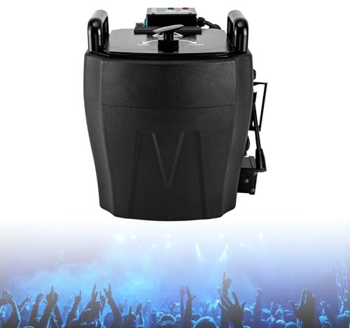 Máquina de niebla de hielo seco, 3500 W, DJ Power, control de temperatura electrónico, máquina de niebla de suelo, para Halloween, bodas, fiestas, clubes, área de detección de 150 m²