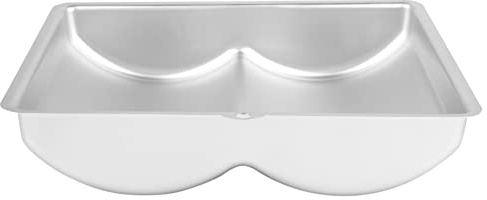 F&Y Buchförmige Kuchenform aus Aluminiumlegierung – antihaftbeschichtete Backform für Kuchen, Cupcakes und Desserts