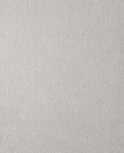 Vymura M95691 Gianni Plain Heavyweight Vinyl Wallpaper, Warm Grey