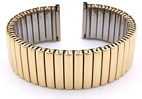 Sulla Rowi Fixoflex S rostfritt stålband, 22 mm, guld