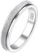 Suplight Anxiety Ring Silber 925, Fidget Ring Gegen Stress, Damen Herren Spinnerring, sandgestrahlt Zappelring mit Geschenkebox für Geburtstag Valentinstag, Größe 55