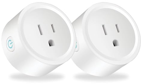 Osprey Smart Plug, Wi-Fi Outlet Socket, Compatible with Alexa and Google Home, Automate APP, Timer Function, Voltage Measurement Function, 2.4GHz Wi-Fi Only, No Hub Required, 16A (2 pcs)