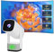 【Autofocus à Correction Automatique】 Eroshoo Mini Projecteur Extérieur R1 avec Batterie,WIFI6 Bluetooth Vdéoprojecteur Android TV 11.0,1080P Retroprojecteur 4K,projecteur Home cinéma -Blanc
