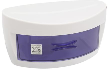 Xigner Stérilisateur UV pour manucure - Boîte de désinfection professionnelle avec ozone UV - Armoire de stérilisation en plastique - Pour salon de manucure, salon de beauté, tatouage, soin des pieds
