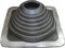 Brida EPDM flexible de transición de techo Junta antiingreso Brida resistente a la temperatura Protección de tubos de tubos de chimenea Paneles MASTER FLASH Estándar #4 (70-254 mm) (SQ401BA-SET)