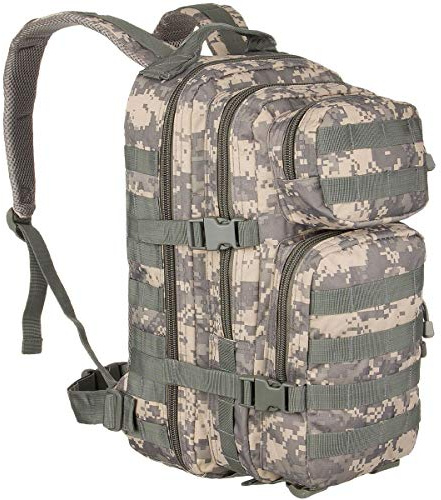 Mil-Tec US Assault Pack Tagesrucksack (36L) • Taktischer Militär Rucksack mit MOLLE-System • Kompakter Bundeswehr Rucksack, Wanderrucksack, Reiserucksack für Outdoor, Camping & Einsatz • AT-Digital, L