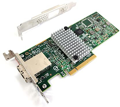 LSI SAS 9300 – 8E SGL Interno Mini SAS Tarjeta de Interfaz y Adaptador