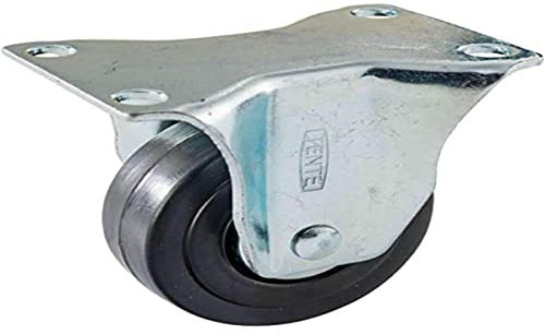 Rotella fissa 50 mm su piastra