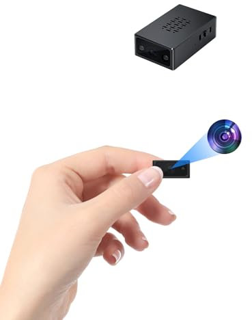 maruila Telecamera spia nascosta,Telecamera tata HD 1080P,Telecamera di sorveglianza casa-ufficio con visione notturna automatica, rilevamento del movimento, sensore di gravità senza WIFI