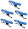 NUOBESTY 5pcs Handheld Stapler Paper School Supplies Mini Stapler Tool Desk Supply Staplers for Desk Board Desktop Stapler Office Stapler Classroom Stapler Staplers Office Manual Abs Blue