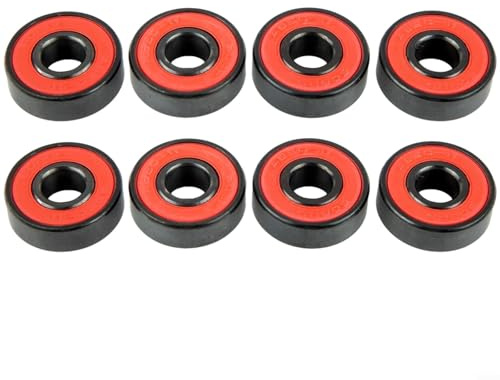 Besshepplo Skateboardlager keramiska kullager 608 2RS för skateboards rullskridskor bräda rullskridskor hög hastighet skateboardlager för skateboards scooter