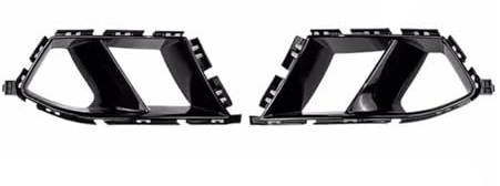 Griglia Paraurti Anteriore Nero Lucido Presa D'aria Laterale Fendinebbia Cofano Telaio Aspirazione Griglia Copertura Per BMW G80 M3 G82 G83 M4 2021-2024 Radiatore(Glossy Black)
