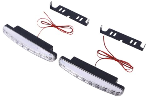 Ciieeo 2piezas Luz Del Sol De Led Para Coche Luces Diurnas Luz De Conducción Led Drl Para Nocturno