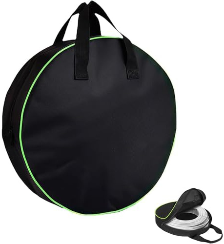 QKEPCY Borsa per Cavi di EV Portatile per Cavo di Ricarica Auto Elettrica Tessuto Oxford Grande Capacità Organizer Dimensioni(Verde)