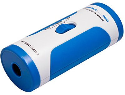 PeakTech 8010 – Calibrador de decibelios para dispositivos de medición de nivel de sonido, calibración según la clase 2, alta precisión, medición de nivel de sonido dB, nivel de ruido - 94 dB / 114 dB