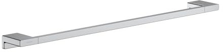 hansgrohe AddStoris - Porte-serviettes de bain 648 mm, Porte-serviettes pour montage mural, fixation cachée, Accessoires de salle de bains, Chromé, 41747000
