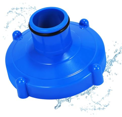 YUEXNKO Adaptador para Aspiradora de Piscina, Piezas para Aspiradora De Piscina, Accesorios Piscina, Accesorios para Adaptador De Piscina, Accesorios para Filtros de Piscinas de Verano (Azul 1)