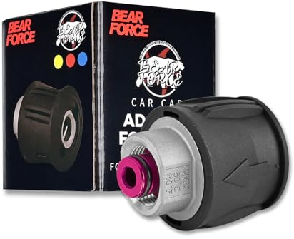 BEAR FORCE Connettore per tubo flessibile ad alta pressione in alluminio Quick Connect Adattatore M22-14MM 4000psi per idropulitrice Lavor Vax Pulizia efficiente