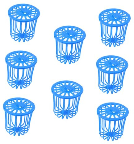 Toddmomy Cesta de Alimentación para Loros y Pájaros Clip, Plástico Resistente, 8 Piezas, para Jaula, Almacenamiento de Frutas y Verduras, Accesorios para Aves Domésticas