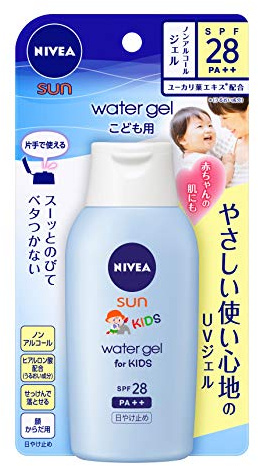 NIVEA SUN Protect Water Gel for KIDS SPF28+ 120g | UV Pretection (japan import)